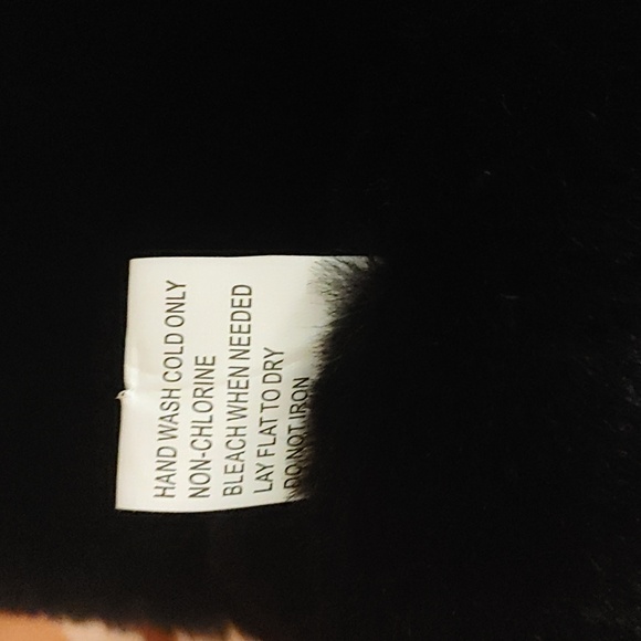 Luxurious Black Faux Fur Infinity Scarf From Hobby Lobby Neck Warmer - Picture 4 of 4